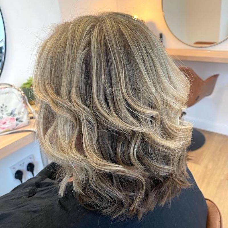 Blonde cut and colour in Chester