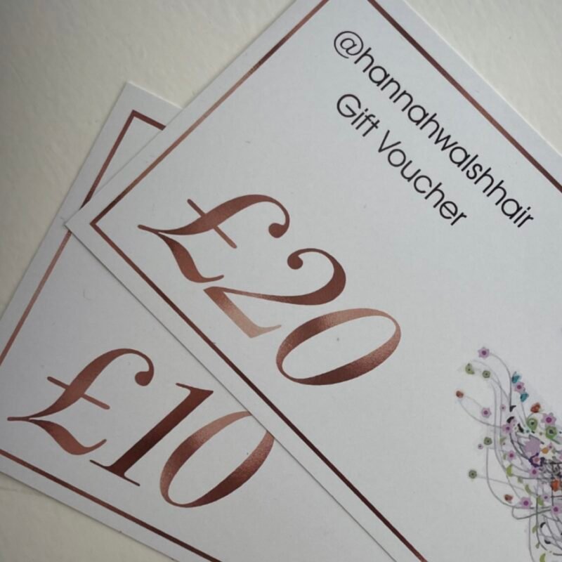 Gift Vouchers - @hannahwalshhair